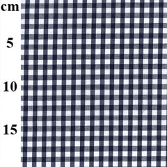 65% Polyester 35% Cotton Gingham Fabric – 1/4” Checks 45