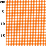 65% Polyester 35% Cotton Gingham Fabric – 1/4” Checks 45