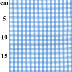 65% Polyester 35% Cotton Gingham Fabric – 1/4” Checks 45