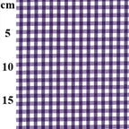 65% Polyester 35% Cotton Gingham Fabric – 1/4” Checks 45" - 14 Colours