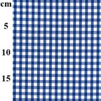 65% Polyester 35% Cotton Gingham Fabric – 1/4” Checks 45" - 14 Colours