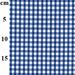 65% Polyester 35% Cotton Gingham Fabric – 1/4” Checks 45