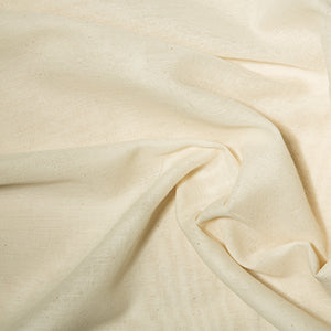 100% Cotton Fabric Indian Butter 36” Muslin 36" - 2 Colours