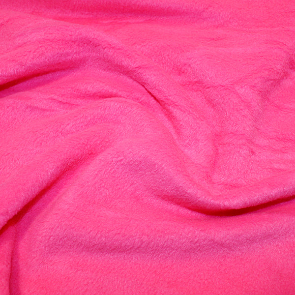 100% Polyester Plain Antipil Fleece Fabric 60" - 32 Colours
