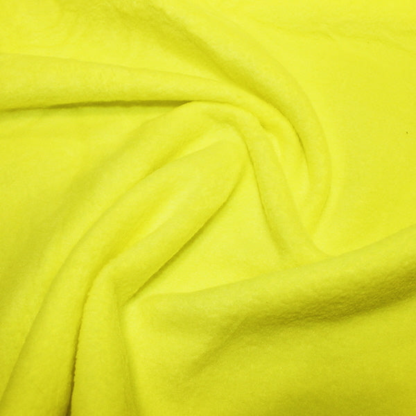 100% Polyester Plain Antipil Fleece Fabric 60" - 32 Colours