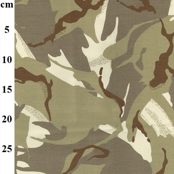 100% Cotton Camouflage Cotton Drill Fabric 60" - 4 Colours