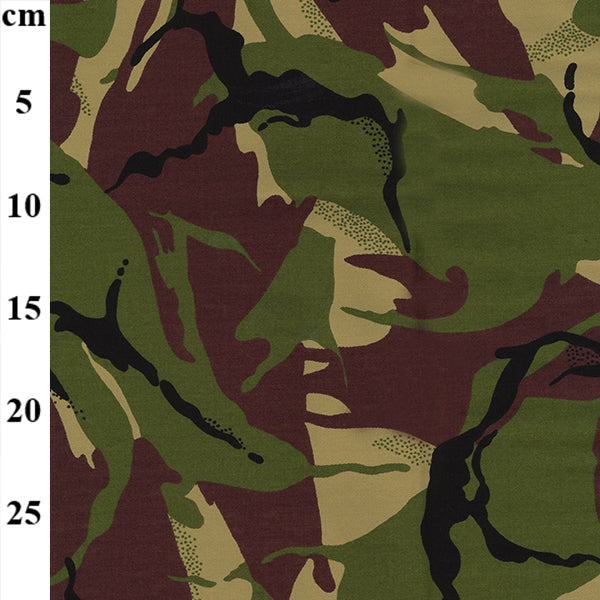 100% Cotton Camouflage Cotton Drill Fabric 60" - 4 Colours