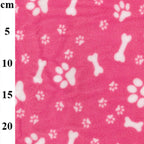 100% Polyester Fleece Fabric – Animal Designs 60" - 27 Colours