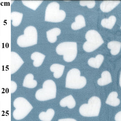 100% Polyester Valentines Fleece Fabric Prints 60