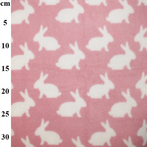 100% Polyester Easter Fleece Prints Fabric 60" - 4 Colours