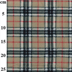 100% Polyester Fleece Fabric – Checks & Stripes 60