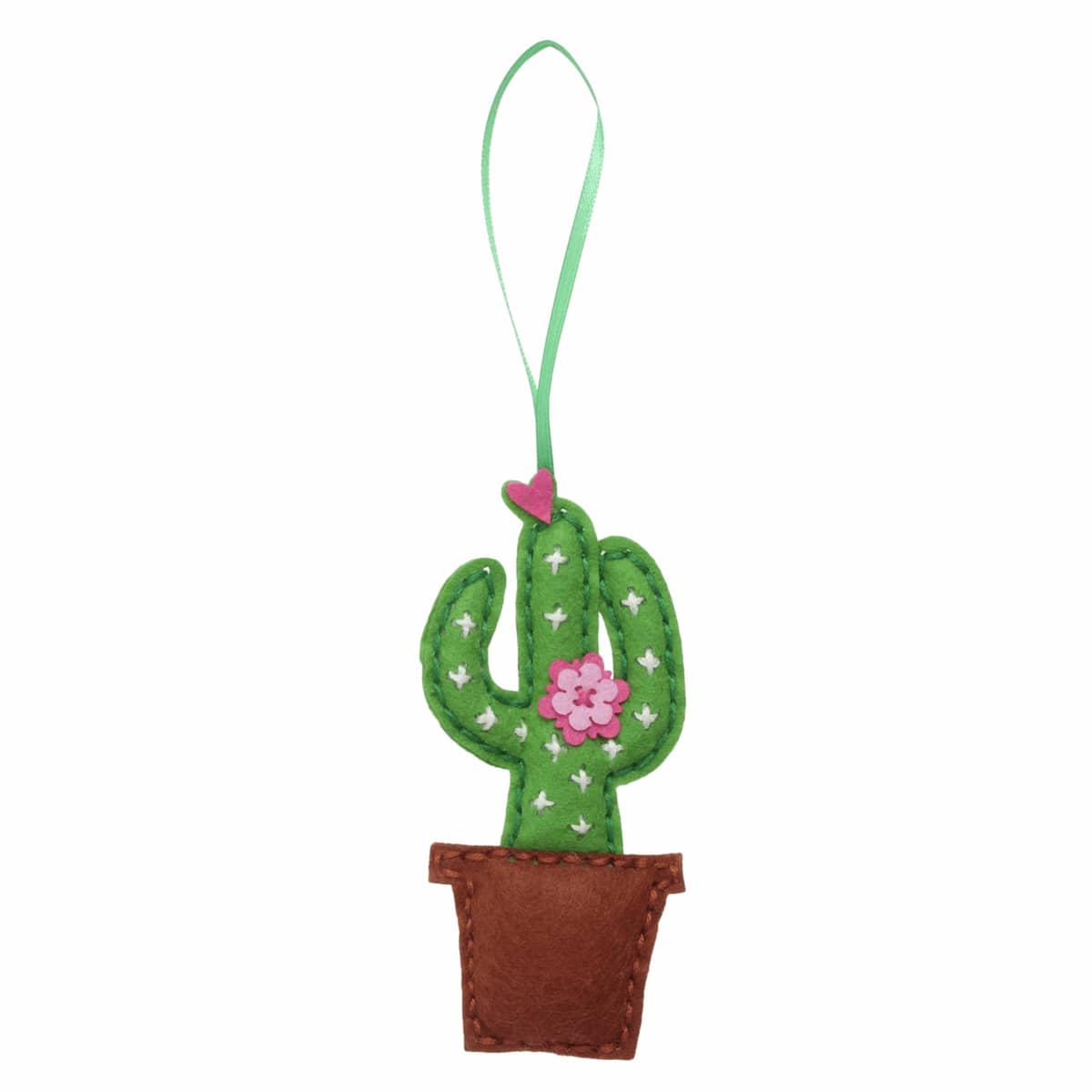 Children's Felt Decoration Kit: Cactus - Vera Fabrics