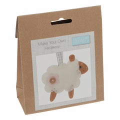 Children's Felt Decoration Kit: Sheep - Vera Fabrics
