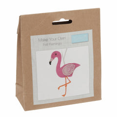 Children's Felt Decoration Kit: Flamingo - Vera Fabrics