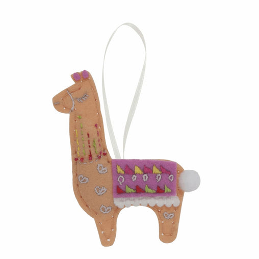 Children's Felt Decoration Kit: LLama - Vera Fabrics