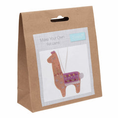 Children's Felt Decoration Kit: LLama - Vera Fabrics