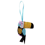Children's Felt Decoration Kit: Toucan Bird