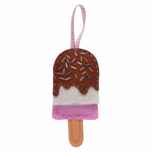 Children's Felt Decoration Kit: Ice Lolly - Vera Fabrics