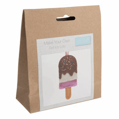 Children's Felt Decoration Kit: Ice Lolly - Vera Fabrics