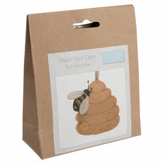 Children's Felt Decoration Kit: Bee Hive - Vera Fabrics