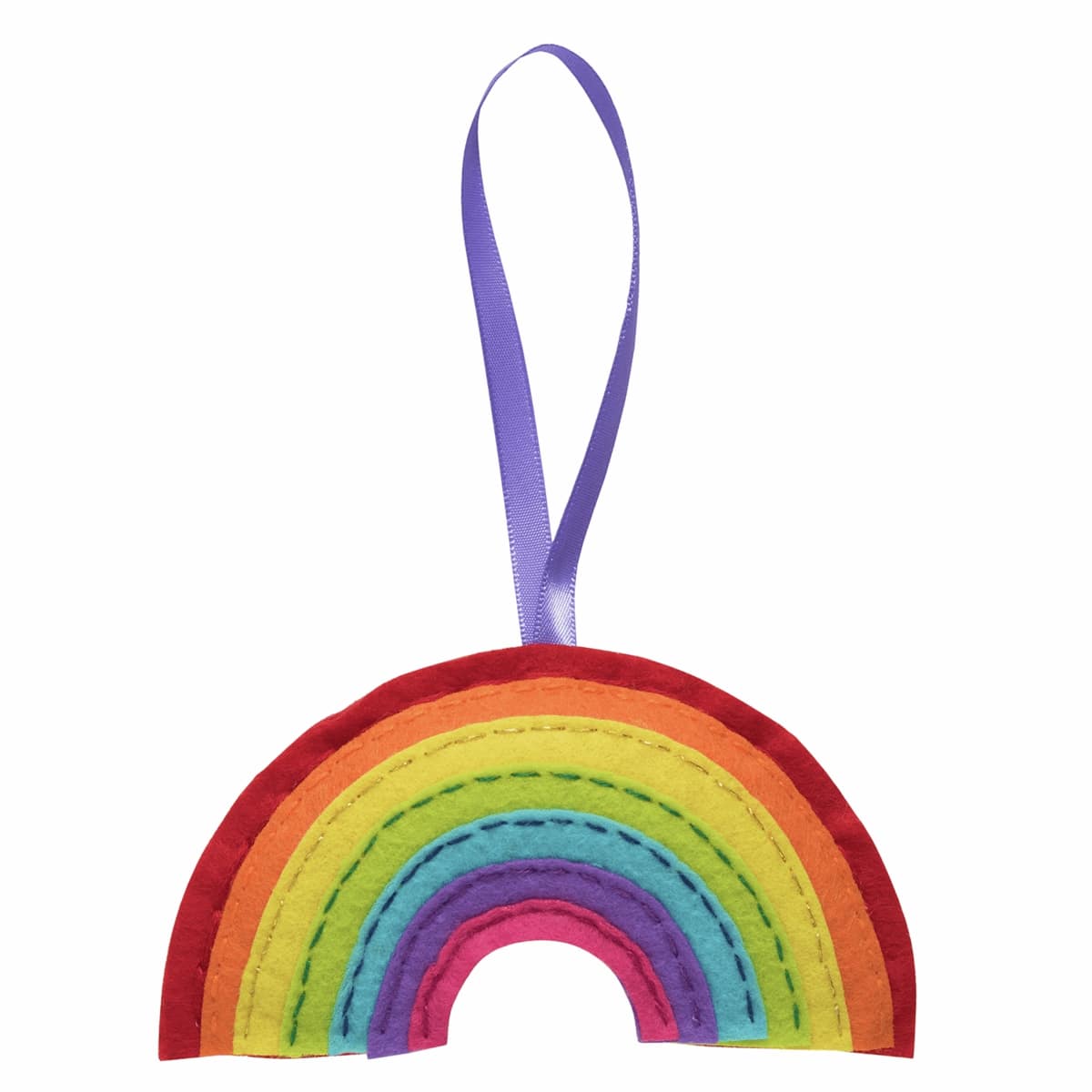 Children's Felt Decoration Kit: Rainbow - Vera Fabrics