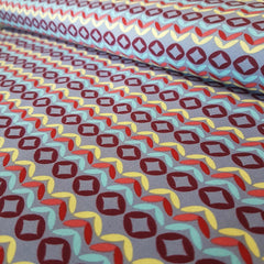 Lilac Petals Pattern Cotton Fabric - Vera Fabrics