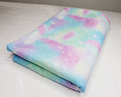 100% Polyester Pastel Galaxy Fleece Backed Soft Shell 58