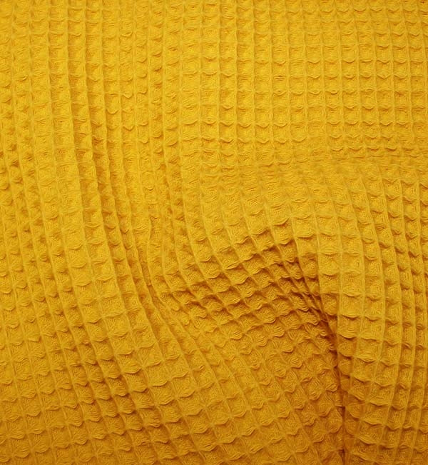 100% Cotton Cotton Waffle Fabric 59" - 12 Colours