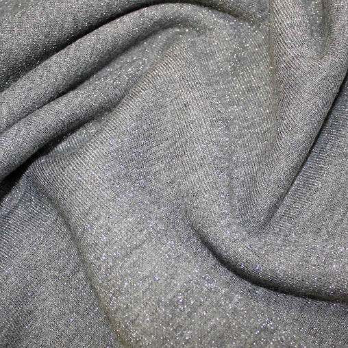 90% Cotton 10% Lurex Cotton Lurex Jersey Fabric 57" – 5 Colours