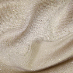 90% Cotton 10% Lurex Cotton Lurex Jersey Fabric 57