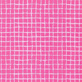 Pink Pretty Grid Tweet Me Cotton Fabric - Vera Fabrics