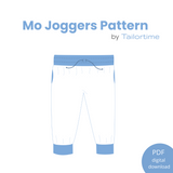Mo Joggers Children's Sewing Pattern - age 3 to 6 years