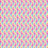 Multi Polka Dot Stripes P&B's Bloom Cotton Fabric
