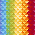 Prism Gradient Colourful Geometrical Print Cotton Fabric - Vera Fabrics