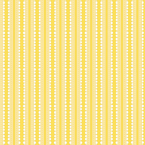 Yellow Ribbons Basically Hugs Cotton Fabric - Vera Fabrics