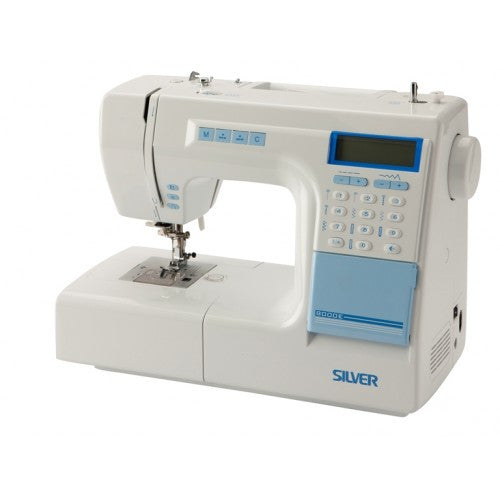 Silver 8000E Computerised Sewing Machine - Vera Fabrics
