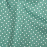 Ice Green 3mm Spotty Polka Dot 100% Cotton Poplin Fabric