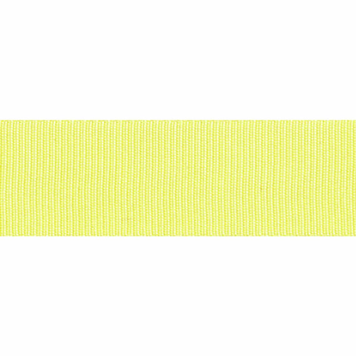 5 Metres Yellow Lemon- Grossgrain - 16mm Wide - Clothes, Funishing, Craft