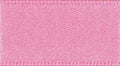 2 Metres Pink- Double Faced Satin Fabric - 35mm Wide - Clothes, Funishing, Craft