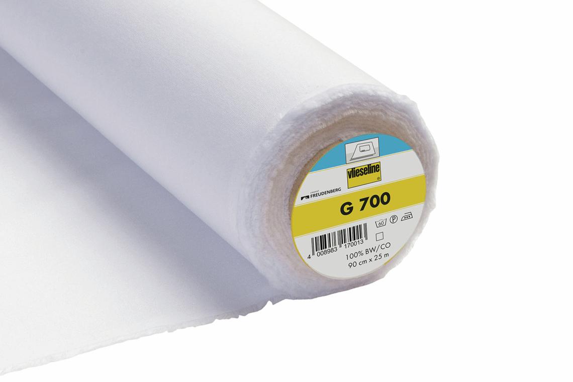 Interlining Woven Medium Fusible Fabric - 90cm x 1 metre - White For Bags/Blouses/dresses Iron-on