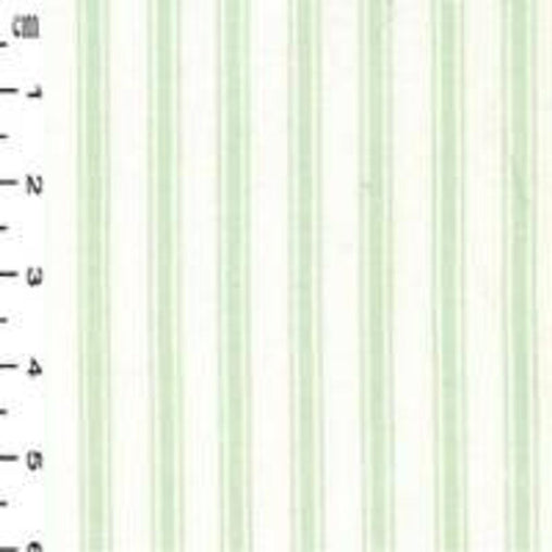 Excellent Quality Green Ticking Stripes Nautical 100% Cotton Poplin Fabric 130gsm Sewing Quilting Clothes Craft Home Decor