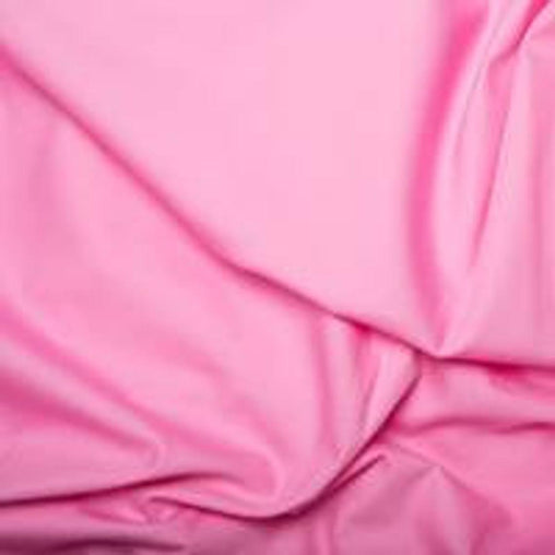 Excellent Quality Plain Sugar Pink 100% Cotton Poplin Fabric 121gsm Sewing Quilting Craft Home Decor