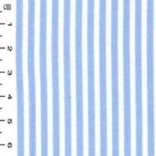 Excellent Quality Blue Stripes 100% Cotton Poplin Fabric 130gsm Sewing Quilting Baby Clothes Craft Home Decor