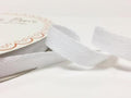 2 metres White 15mm Cotton Herringbone Tape Webbing Ribbon Craft Sewing