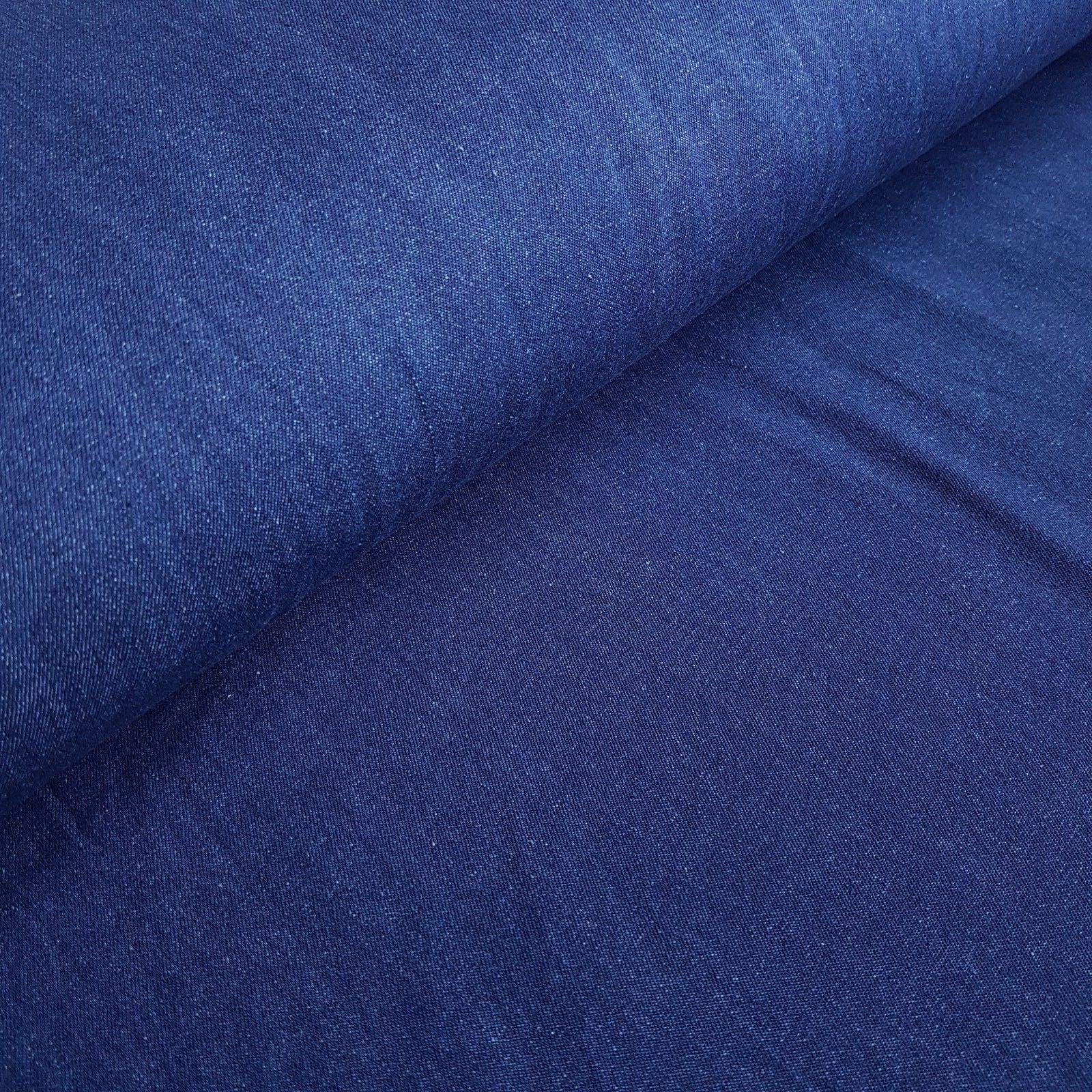 8oz Lightweight Pre-washed 100% Cotton Denim Fabric - Dark - Vera Fabrics