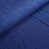 8oz Lightweight Pre-washed 100% Cotton Denim Fabric - Dark