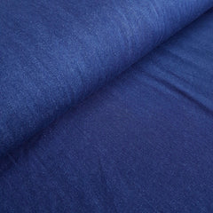 8oz Lightweight Pre-washed 100% Cotton Denim Fabric - Dark - Vera Fabrics