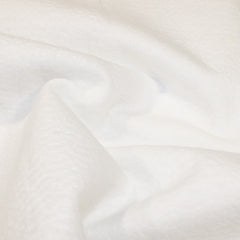 87.5% Purified Cotton 12.5% Polypropylene Fabric Warm & White 90 and 124